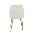 thumbnail image 5 of LumiSource Diana Solid Back Dining Side Chair - Set of 2, 5 of 6