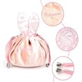 thumbnail image 2 of Bolsa de aseo con cordón, bolsa de cosméticos perezosa, bolsa de cosméticos de almacenamiento perezoso, cordón portátil grande para el hogar y viajes, tazas de tienda de cosméticos, teléfonos móviles TUNC Sencillez, 2 of 5