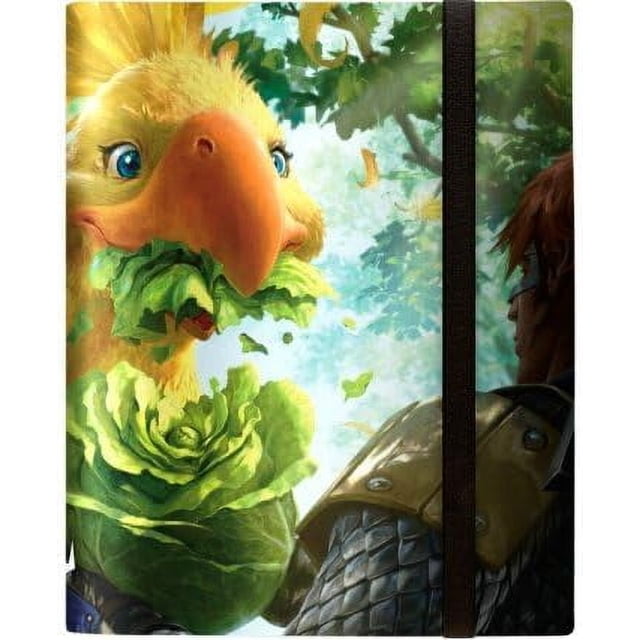 Ultra PRO - Final Fantasy x Universes Beyond Gyashl Greens 9-Pocket PRO-Binder for Magic: The Gathering | TCG Card Collector Album, MTG Binder, Final Fantasy Card Binder, Deck Storage Binder