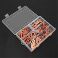 thumbnail image 3 of 110pcs Dent Pulling Puller Rings,Triangle OT Round for Automotive Sheet Metal Welding Repair Tool Set, 3 of 5