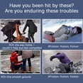 thumbnail image 3 of Microspikes, Traction Cleats, Ice Cleats For Walking, Adjustable Anti-Slip Grips For Snow Ice Surfaces Men Hiking Boots, 3 of 8