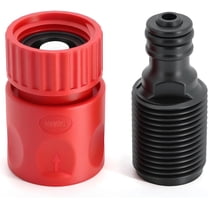 Outboard Flush Kit Compatible with Mercury, Mariner, Yamaha, and Suzuki Outboard Engines—Red