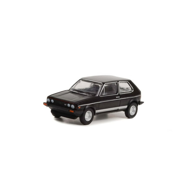 1983 Volkswagen Golf Mk I GTI, Black - Greenlight 63020D/48 - 1/64 Scale Diecast Model Car