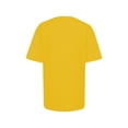 thumbnail image 2 of Innerwin T-Shirt Papillon Imprimé Lettres pour Femmes Manches Courtes Basiques Doré 3TG, 2 of 5