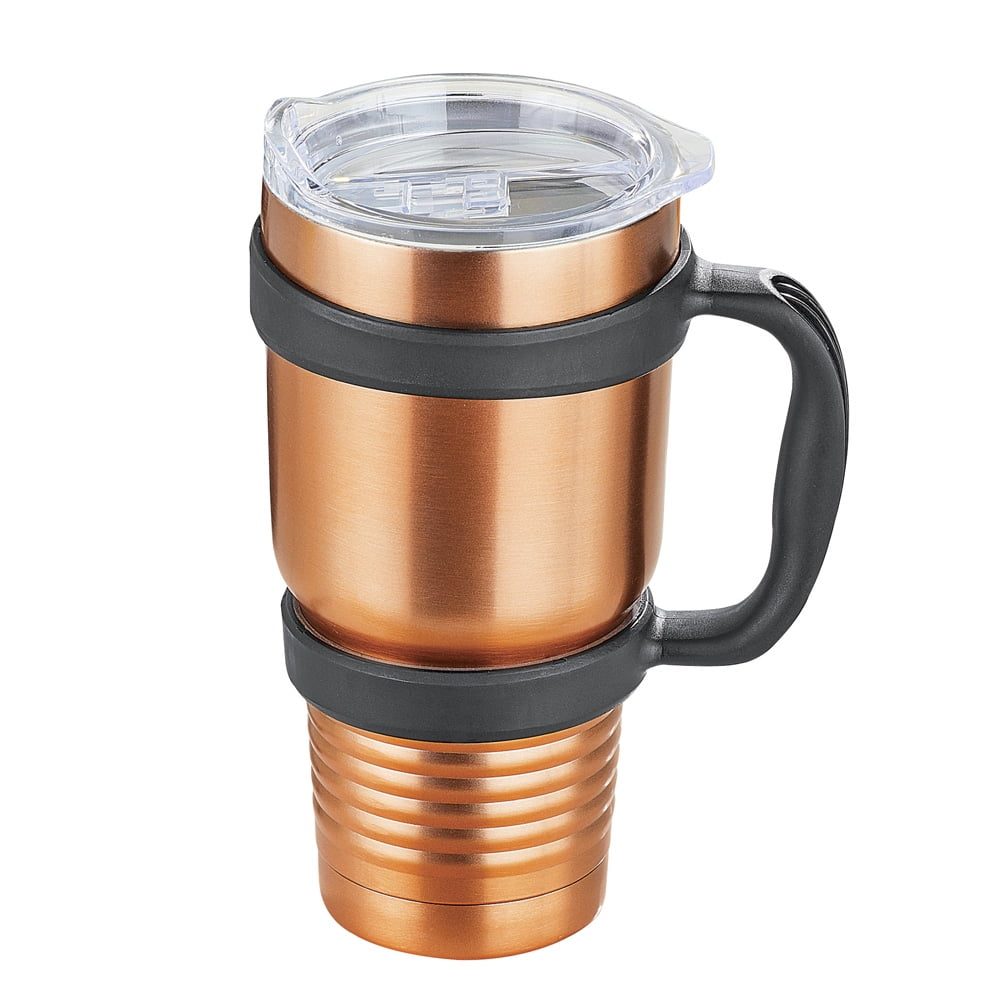 Collections Etc Jumbo Copper Colored Double Insulation Stainless Steel