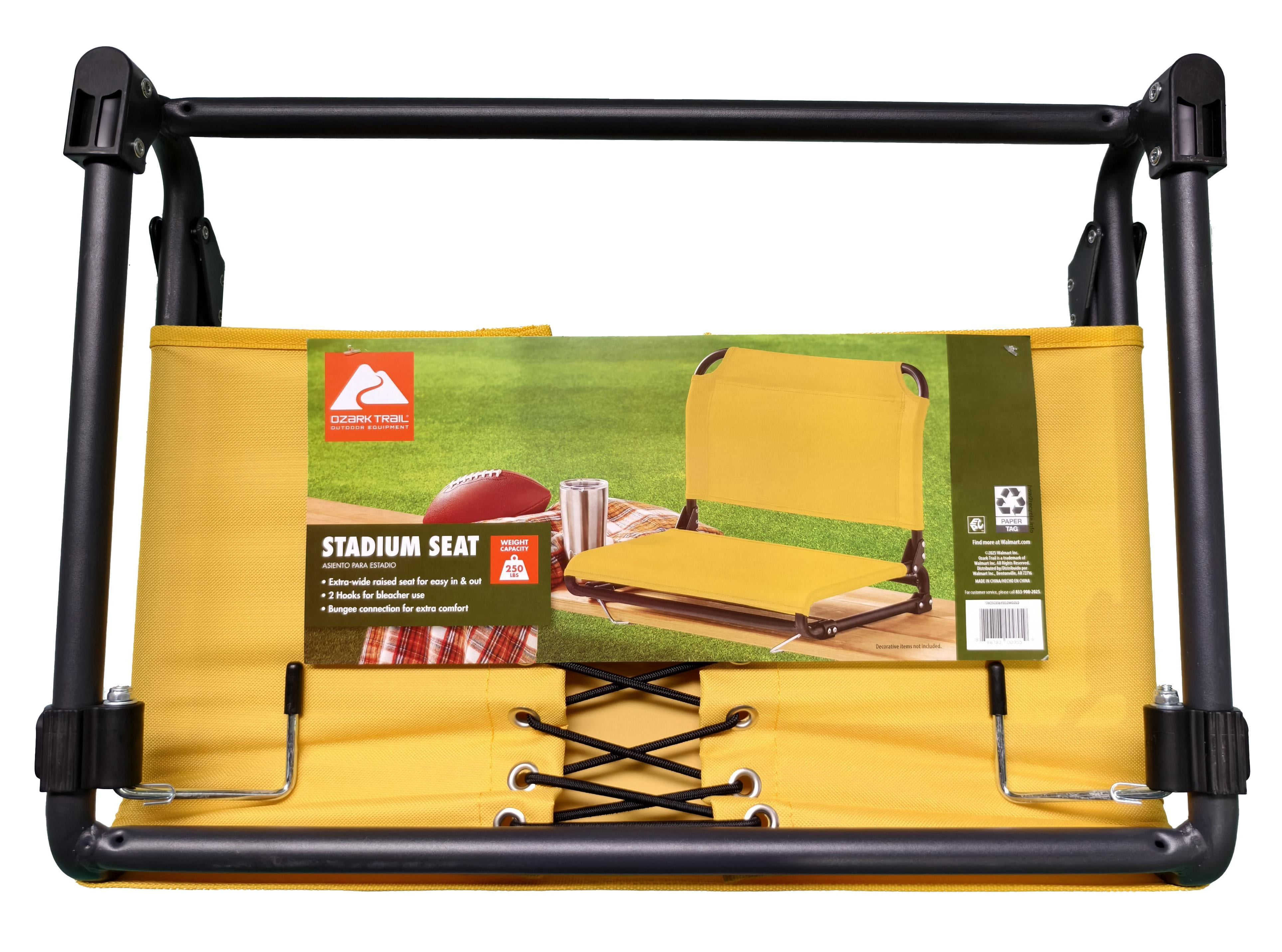 Ozark Trail Stadium Seat Yellow Gold