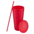 thumbnail image 4 of Vaso Plástico Ambient 21 Estilo Diamante 600 ml Rojo, 4 of 4