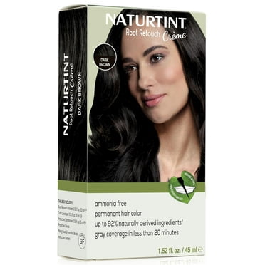 Naturtint Root Retouch Creme 3N Dark Brown Hair Color Kit, 1.52 Oz, 6 Pack