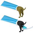 thumbnail image 1 of 2Pcs Funny Pooping Dog Butt Toothpaste Dispenser - Creative Reusable Toothpaste Squeezer Caps for Kids & Adults, 1 of 5