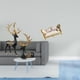 thumbnail image 2 of Figura De Ciervo De Resina De Alce Y Reno, Escultura Animal Para Casa De Muñecas, Sofá De Madera En Miniatura, Artesanía, Muebles De Simulación, Decoración De Mesa Para Inauguración De La, 2 of 8