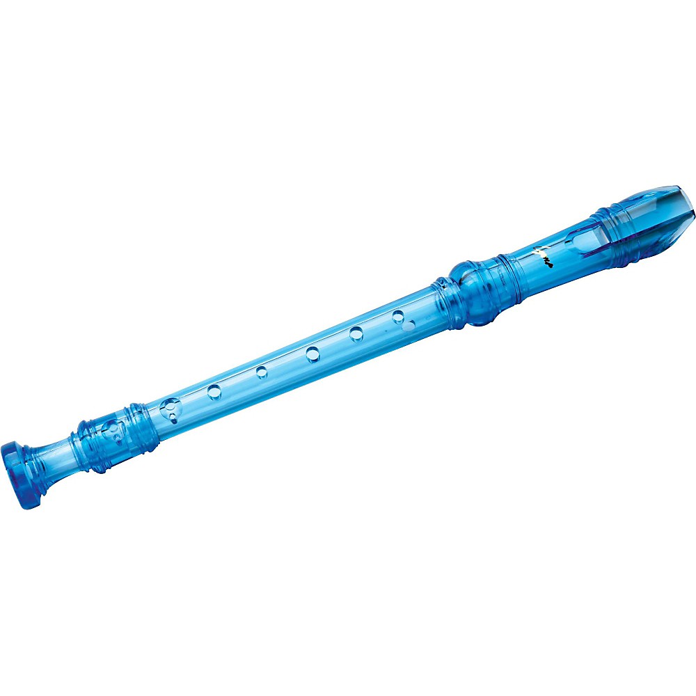 lyons soprano recorder transparent blue walmart com