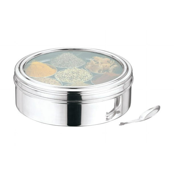 Verka Stainless Steel Spice Box(Masala Dabba) - Walmart.ca