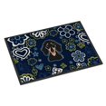 thumbnail image 1 of Felpudo para Interior o Exterior Caroline's Treasures BB5066JMAT Azul Suave Negro y Tan Multicolor, 1 of 1