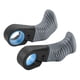 thumbnail image 3 of 2 piezas de reposapiés para manillar de bicicleta, diseño ergonómico, se adaptan a manillares de 22,2 mm Gris, 3 of 8