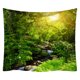 thumbnail image 1 of Tapiz de bosque brumoso, tapiz de árbol verde Natural, tapiz de paisaje, dormitorio, sala de estar, dormitorio, 1 of 5