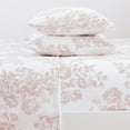 thumbnail image 5 of Great Bay Home Turkish Cotton Printed Flannel Sheet Set  (Twin XL, Toile - Blush Pink), 5 of 6