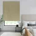 thumbnail image 6 of LazBlinds 100% Blackout Roller Shades, No Tools No Drill Cordless Blinds for Windows, Thermal Insulated UV Protection Privacy Window Shades for Bedroom (36''W x 72''H, Beige), 6 of 11