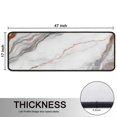thumbnail image 5 of Kitchen Rugs Sets Of 2,White Marble Copper Line Pattern Anti Fatigue Kitchen Mat Rugs Non Slip Washable,Decorative Kitchen Floor Mats for Kitchen,Sink,Laundry,17"x47"+17"x47", 5 of 5