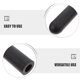 thumbnail image 4 of ColoMX Adaptador de barra de pesas negra, funda extraíble para entrenamiento de fuerza, levantamiento de pesas, equipo de musculación, 300 mm, 4 of 8