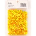 thumbnail image 2 of Eden Unisex Pony Hair Braiding or Plastic Crafting Beads - Approximately 700 Pcs. (Yellow Mix), 2 of 4