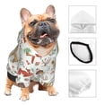 thumbnail image 3 of Disketp Cute Little Animals Dog Hoodie Dog Clothes with Hat, Pet Winter Clothes Warm Hoodies Coat for Small Dogs-X-Small, 3 of 7
