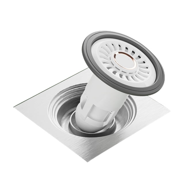 Drenaje de piso blanco a prueba de olores ANGGREK Otros