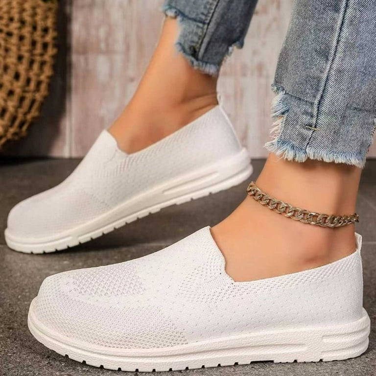 Josdec Clearance Walking Shoes Orthopedic Ventilate Round Head