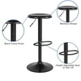 thumbnail image 6 of Emma + Oliver Adjustable Height Retro Barstool in Black Finish, 6 of 12