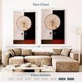 thumbnail image 4 of Elephant Stock Series Vii No. 5 Wall Art - Vertical Canvas Wall Art - Living Room Wall Decor - Abstract Canvas - Black And Red Decor By Hilma Af Klint - 32" x 48", 4 of 8