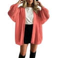 thumbnail image 6 of Karymi Shirts for Women Sheer Chiffon Cardigan, Oversized Lantern Long Sleeve Lightweight Beach Bikini Cover Up Open Front Top Summer Tops for Women 2026, 6 of 6