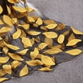 thumbnail image 2 of Qarigey Primavera Verano mujeres niñas hojas bufanda chales sombrilla larga playa bufandas envolturas Accesorios de disfraces amarillo, 2 of 2