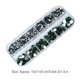 thumbnail image 3 of sweethay Micro cuentas para uñas, diamantes de imitación de cristal, suministros profesionales de bricolaje, verde, 2000 Uds. Type3 NO3, 3 of 6