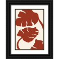 thumbnail image 1 of Artographie Studio 18x24 Black Ornate Wood Framed with Double Matting Museum Art Print Titled - Monstera Brown, 1 of 4