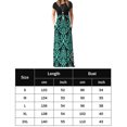 thumbnail image 2 of Vestido De Mujer Vestido largo de playa de verano con bolsillos Vestido de columpio de dama para vacaciones (Verde M) Cgtredaw para Mujer Verde T 20, 2 of 7