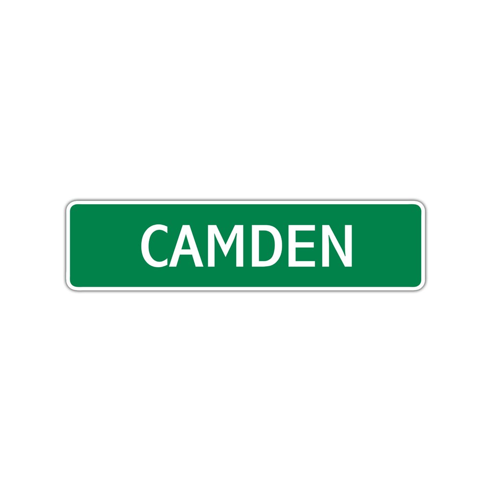 Camden Boys Children Name Decoration Label Indoor Outdoor Letter