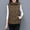 Coffee, variant on Quilted Vest for Women Casual Sleeveless Puffer Hooded Jacket Full Zip Stand Collar Down Gilet with Pocket Khaki M