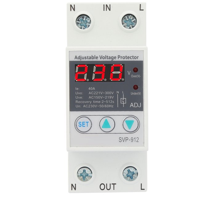 Dispositivo De Reconexión De Voltaje, Protector De Sobrevoltaje De Bajo Voltaje De Recuperación De Voltaje, 230 VCA 50/60 Hz Para Sistemas De Automatización De Hospitales EOTVIA Voltage Protective Device