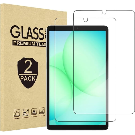FIEWESEY 2 Pack Compatible with Samsung Galaxy Tab A11/ Galaxy Tab A9 (8.7 inch) Screen Protector,Full Coverage 9H Tempered Glass Film,HD Clear Scratch Resistant,Bubble-Free