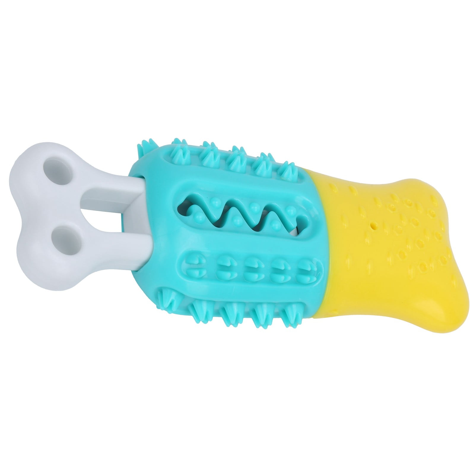 Toy Dog Cooling Popsicle Bone Shape TPR Dog Freezing Teething Chew Toy for Small Medium Dogs