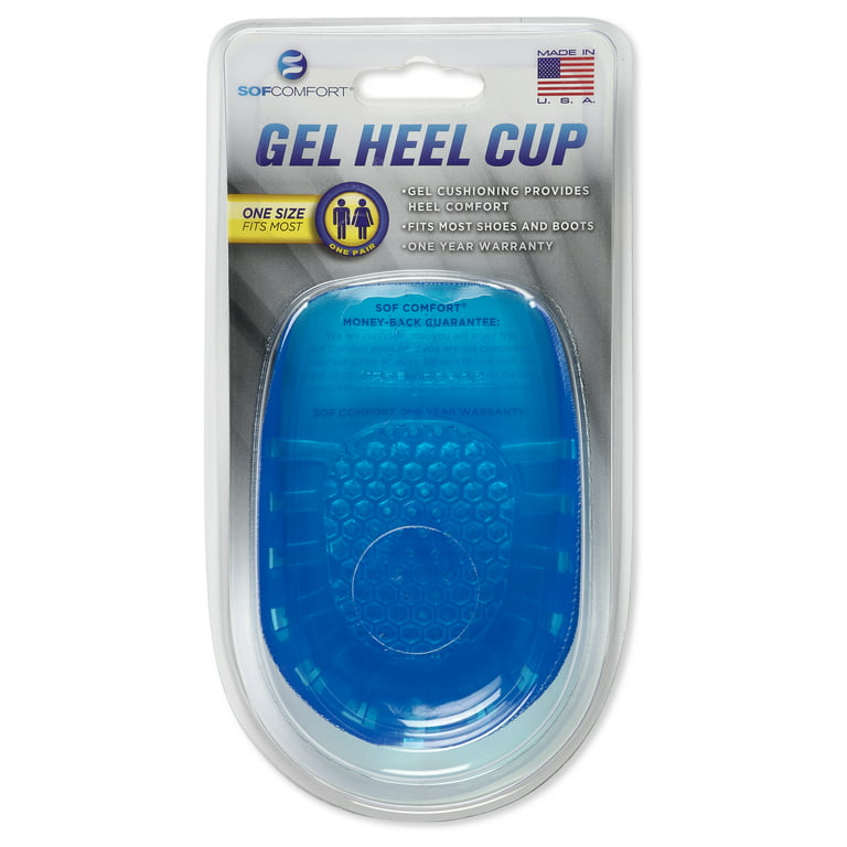 Dezelfde pin Spaans Gel Heel Cup One Size - Walmart.com