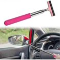 thumbnail image 1 of Car Rearview Mirror Wiper, Retractable Window Squeegee, Small Auto Squeegee Cleaner Water Side Mirror Wiper With Telescopic Long Handle, 1 of 5