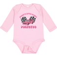 thumbnail image 3 of Inktastic Mommy's Racing Princess Pink Race Car Boys or Girls Long Sleeve Baby Bodysuit, 3 of 5