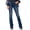 Dark Blue, variant on Vedolay Baggy Jeans Womens Casual Ripped Wide Leg Jeans High Waisted Distressed Loose Denim Pants,Dark Blue 3XL