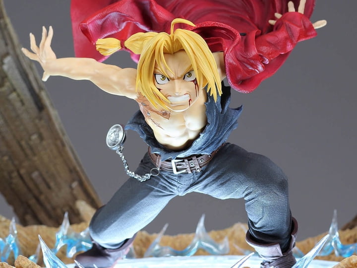 Fullmetal Alchemist Edward Elric A Fierce Counter Attack Limited Edition Statue Walmart Com