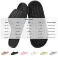 thumbnail image 4 of Teyfeniy Soft Slides for Women & Men Cushioned Thick Sole Lightweight Non Slip Recovery Sandals for Indoor & Outdoor Comfort House Slides Shower Sandals, 4 of 6