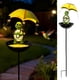 thumbnail image 1 of Comedero solar para pájaros y luz de patio | Decoración de jardín exterior 2 en 1 con estaca | Guirnalda de luces LED automáticas para patio y jardín, 1 of 6