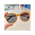 thumbnail image 4 of Gureui Children's Travel Vacation Sunglasses, Kids Baby Boys Girls Outdoor Solid Color Oval Shape Frame Sunglasses, 4 of 4