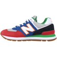 thumbnail image 2 of New Balance 574 Rugged Red/Blue-Green ML574DRY Men's Size 9.5 Medium, 2 of 4