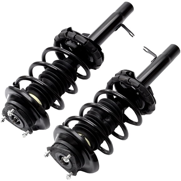 ECCPP 2X Front Shock Strut Left Right Complete Strut Shock Spring Assembly for Focus 2000-2005