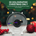 thumbnail image 5 of 3D Holographic Advertising Light Hologram Projector LED Desktop Screen Fan with Audio Playback Support Images and Video, 5 of 6